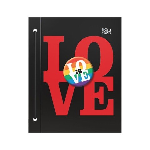 Carpeta N°3 dos tapas PPR Free Love - Love is love