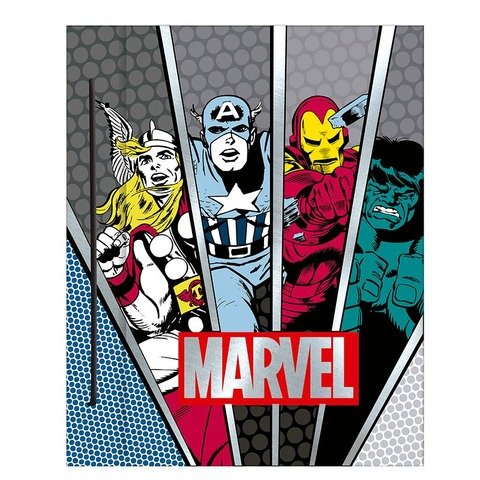 Carpeta N°3 dos tapas Mooving Marvel Mighty 