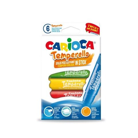 Témpera Sólida Carioca Color x 6 (42739)