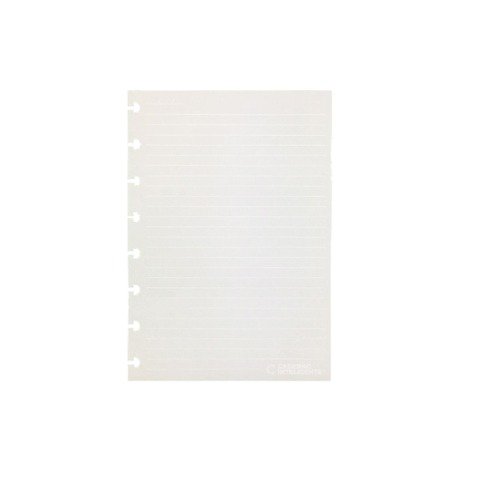 Repuesto Cuaderno Inteligente 14x20cm Rayado Lineas Blancas