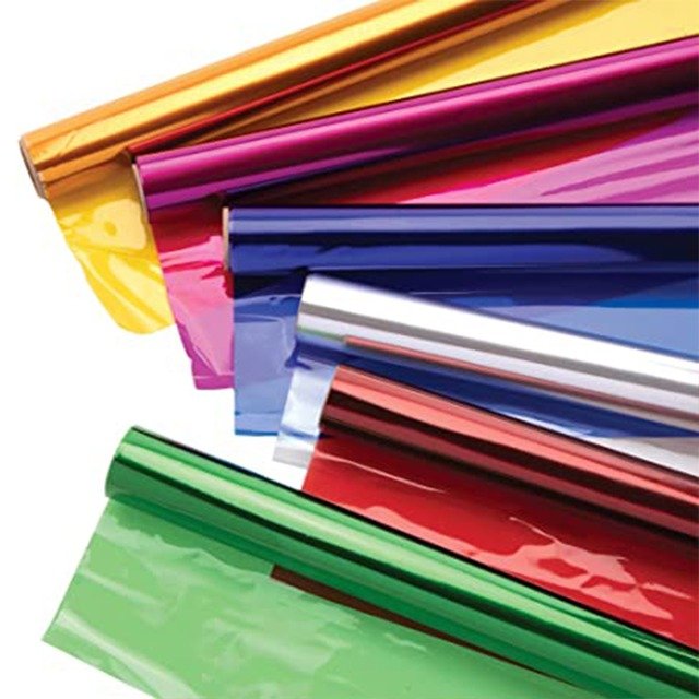 Papel Celofan Color x10 - Batik - Librería & Papelería