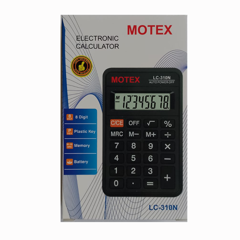 Calculadora Motex LC-310N (8 Digitos)