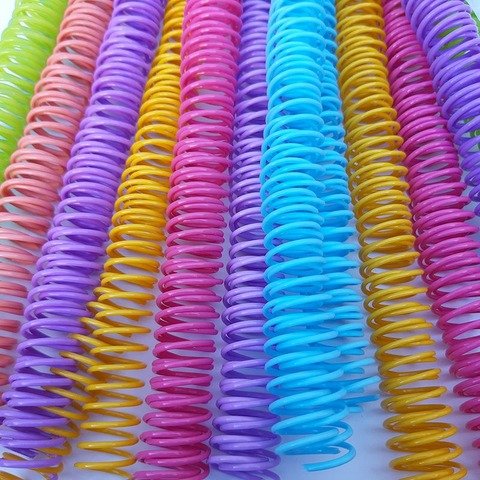 Espirales de Colores Surtidos 17mm x24u