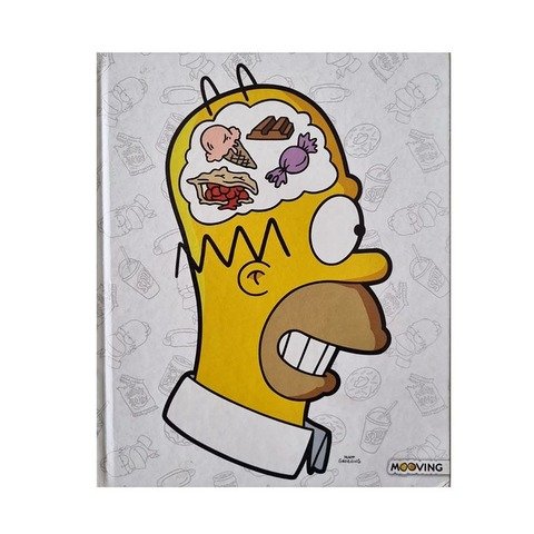 Cuaderno 19x24 cm Mooving The Simpsons 48hj Homero