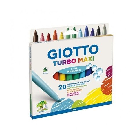 Marcador Giotto Turbo Maxi x20