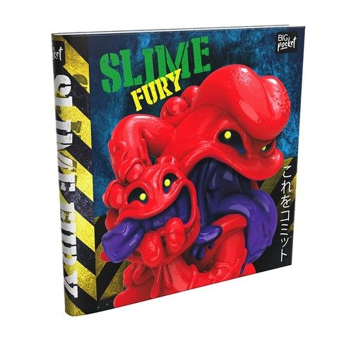 Carpeta Nº3 3x40 PPR Slime Fury Rojo