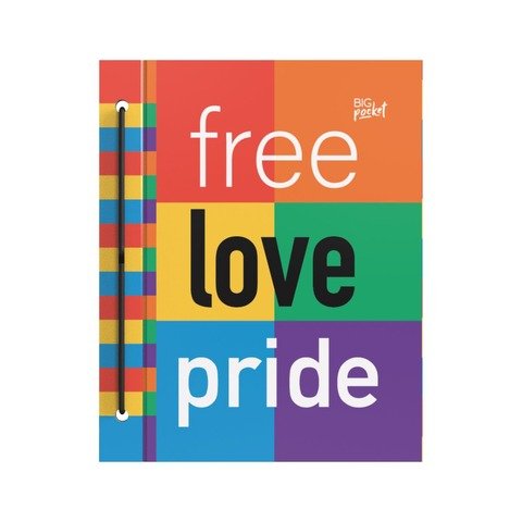 Carpeta N°3 dos tapas PPR Free Love - Free Love Pride