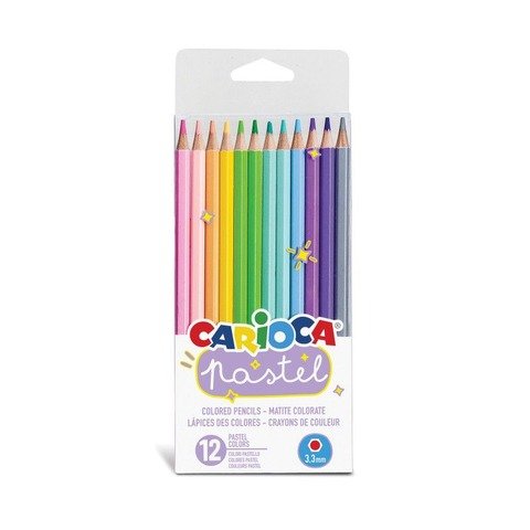 Lápiz Carioca Color Pastel x12