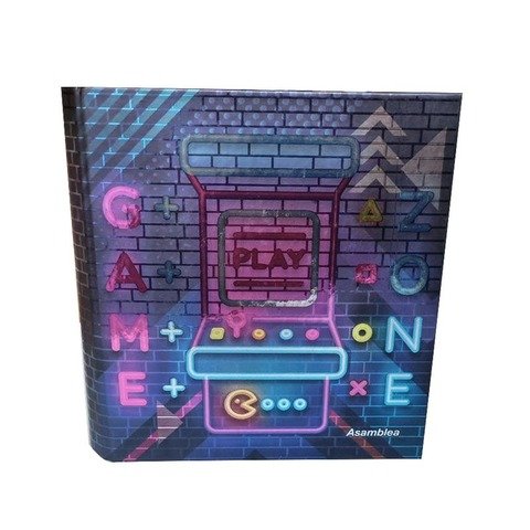 Carpeta Nº3 3x40 Asamblea Cartón - Retro Gamer Game Zone