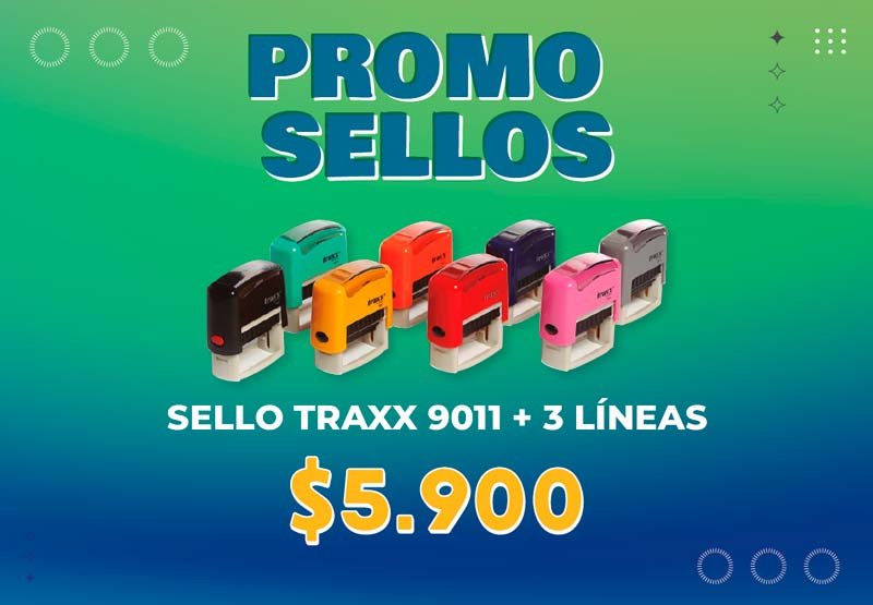 Promo Sello Traxx 9011