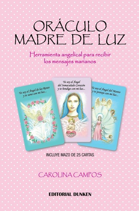 Libro Oráculo Madre De Luz + Mazo 25 Cartas. Carolina Campos