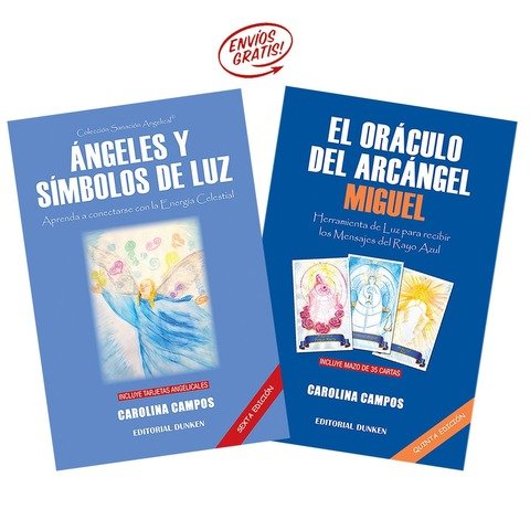 Pack X2 Libros: Ángeles Y Símbolos De Luz + Oráculo Miguel