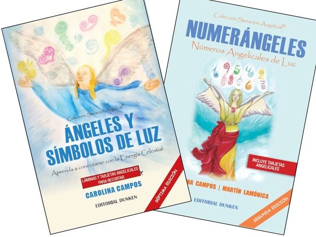 Pack X 2 Libros: Angeles Y Simbolos De Luz Y Numerángeles