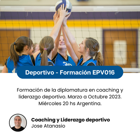 Diplomatura en Coaching y Liderazgo Deportivo - EPV016