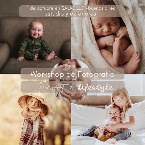 Workshop de Fotografía Artística Saladillo (estudio y exteriores)