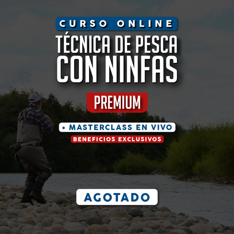 Técnicas de Pesca con Ninfas - Curso Grabado + Clase en vivo con Pablo Pérez