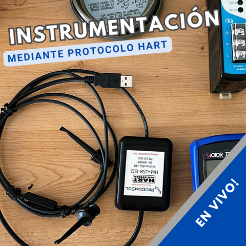 Comunicación Hart en Instrumentos de campo (entrenamiento en vivo)