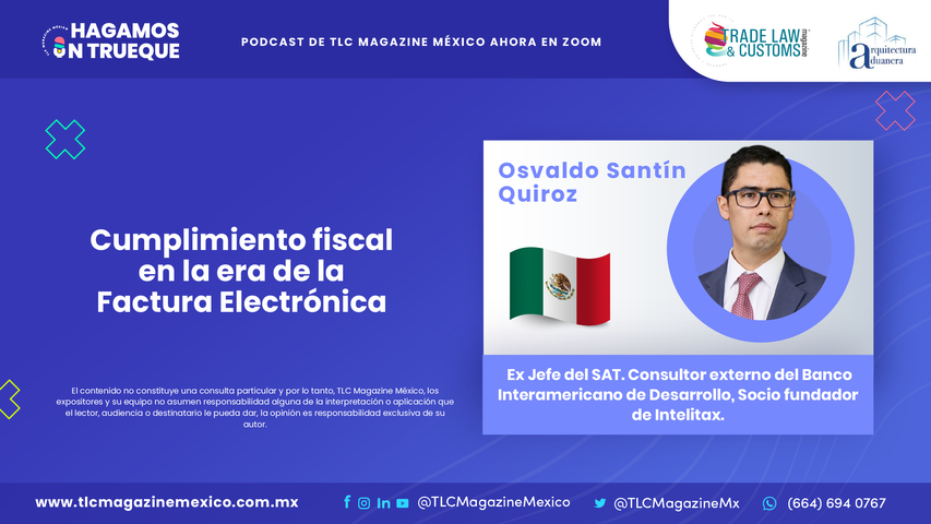 Cumplimiento fiscal en la era de la Factura Electrónica por Osvaldo Santín Quiroz