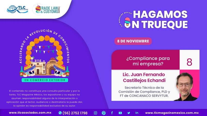 Hagamos un Trueque - Compliance para mi empresa por el Lic. Juan Fernando Castillejos Echandi