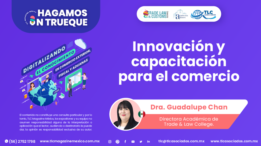Hagamos un Trueque - Innovación y capacitación para el comercio por la Dra. Guadalupe Chan