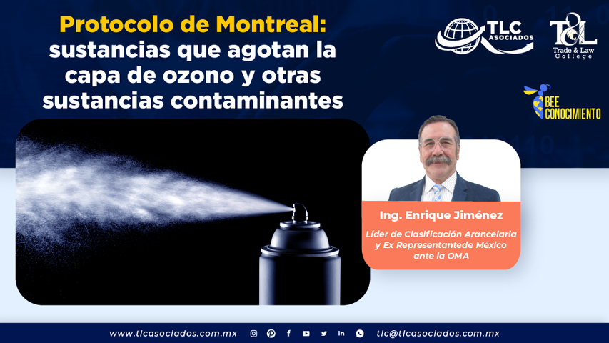 Bee Conocimiento: Protocolo de Montreal: sustancias que agotan la capa de ozono y otras sustancias contaminantes por el Ing. Enrique Herón