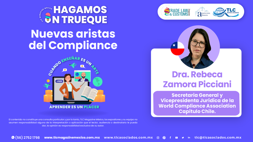 Hagamos un Trueque - Nuevas aristas del Compliance por la Dra. Rebeca Zamora Picciani