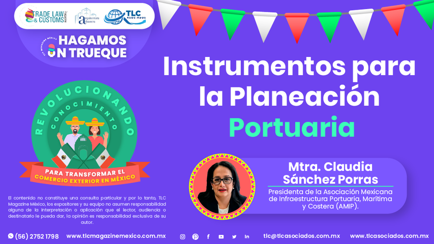 Hagamos un Trueque - Instrumentos para la Planeación Portuaria por la Mtra. Claudia Sánchez Porras
