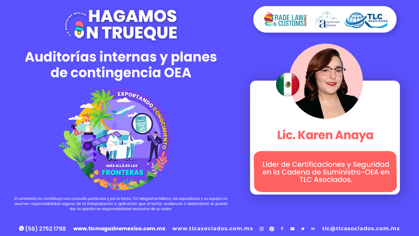 Bee Conocimiento - Auditorías internas y planes de contingencia OEA por la Lic. Karen Anaya