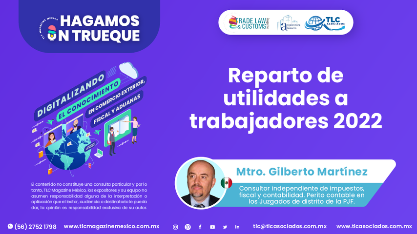 Hagamos un Trueque - Reparto de utilidades a trabajadores 2022 por el Mtro. Gilberto Martínez
