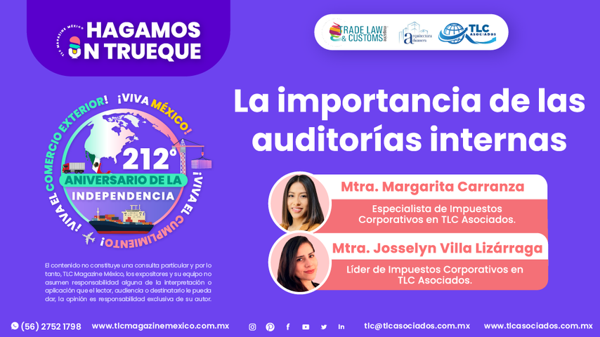 Hagamos un Trueque - La importancia de las auditorías internas por la Mtra. Margarita Carranza y la Mtra. Josselyn Villa