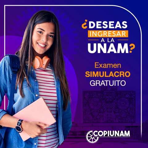 Examen SIMULACRO UNAM gratuito