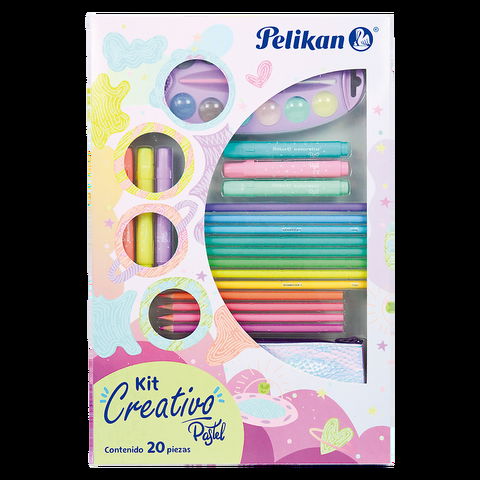 Kit Pelikan Creativo Pastel x20