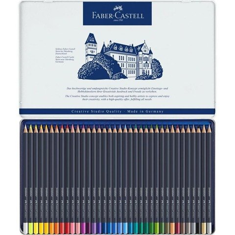 Lápices De Colores Goldfaber x36 Faber Castell 