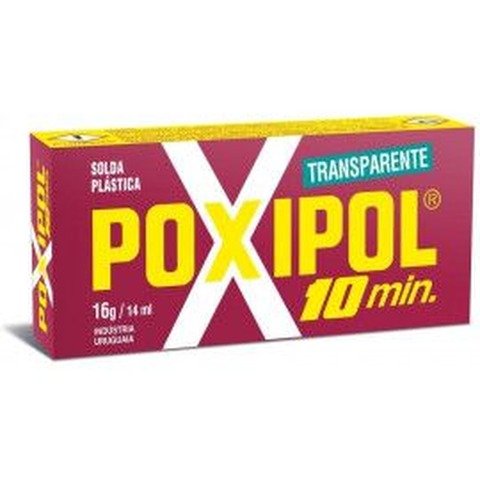 Adhesivo Poxipol Transparente 14ml.