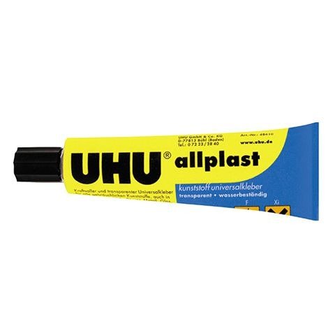 Adhesivo UHU Allplast 33ml. 