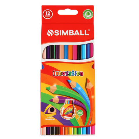Lápices de Colores Simball X12