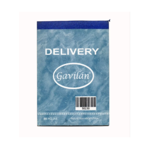 Talonario Gavilan Delivery 