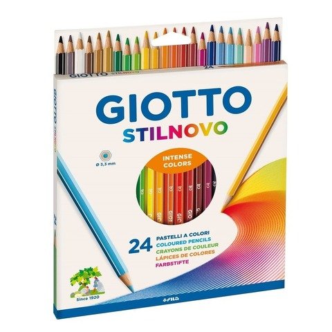 Lápices De Colores Stilnovo Giotto x24