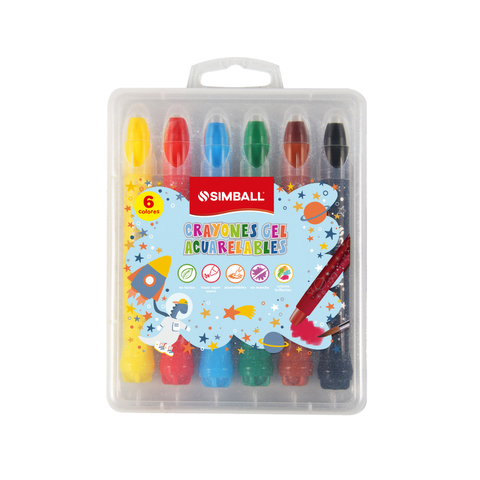 Crayones Simball Gel Aqua
