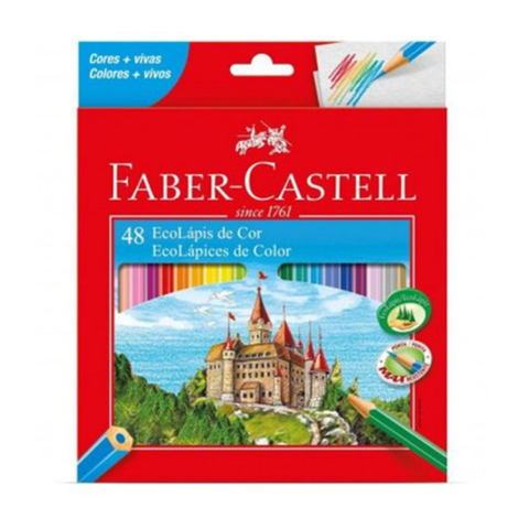 Lápices de Colores Faber Castell x48