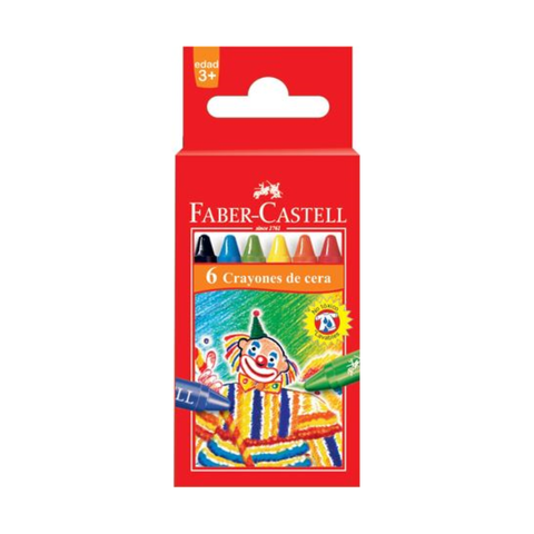 Crayones Faber Castell x6