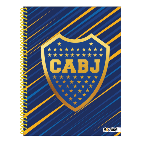 Cuaderno Boca Juniors A4 Rayado Mooving