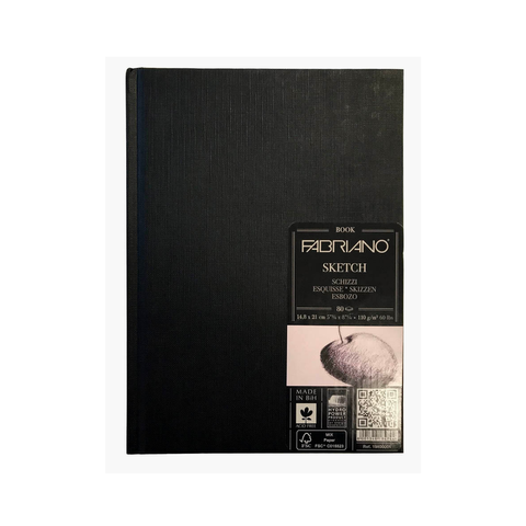 Cuaderno Fabriano Sketch A4 110gr 80 Hojas