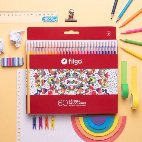 Lápices de colores FIlgo x60