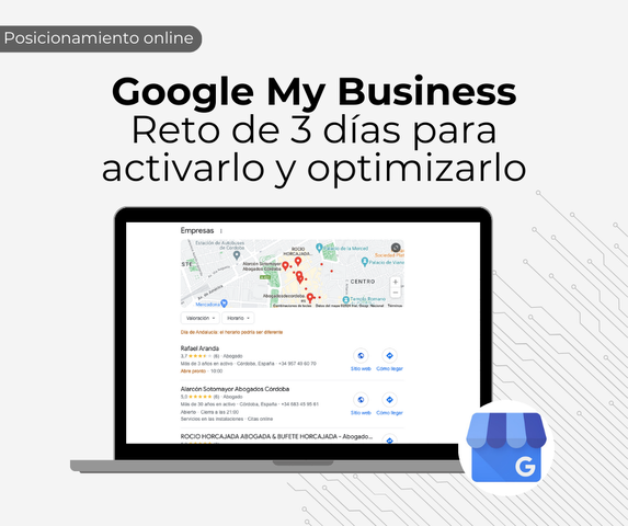 Google My Business: reto de 3 días para activarlo y optimizarlo