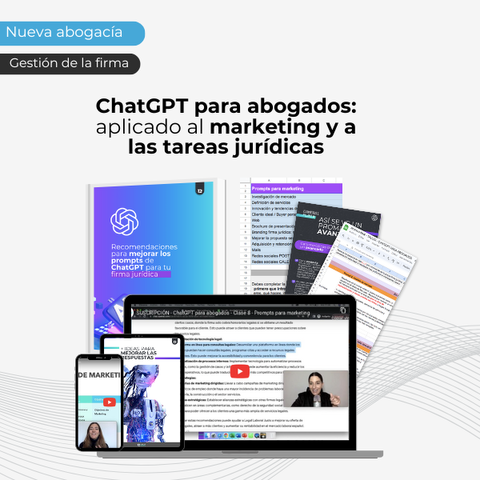 ChatGPT para abogados aplicado al marketing y las tareas jurídicas