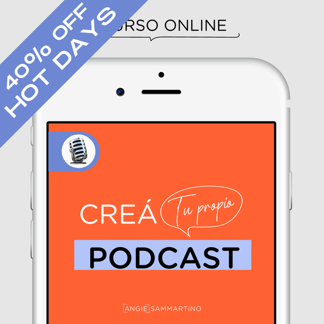 Crea Tu Propio Podcast - Angie Transmedia