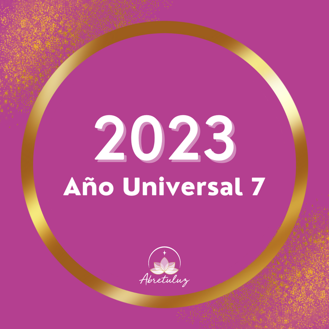 2023: Año Universal 7