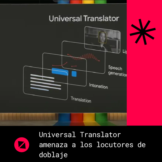 Universal Translator amenaza a los locutores de doblaje