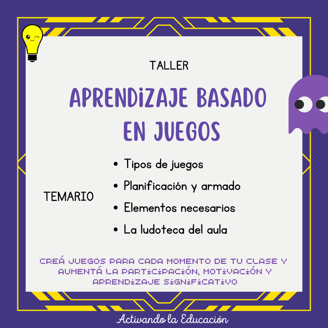 Taller Grabado: Aprendizaje Basado En Juegos - Activando La Educación